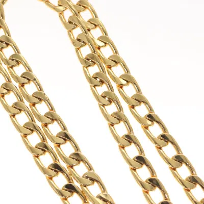 Pre-owned Chanel Cambon Gold Metal Belt  ()