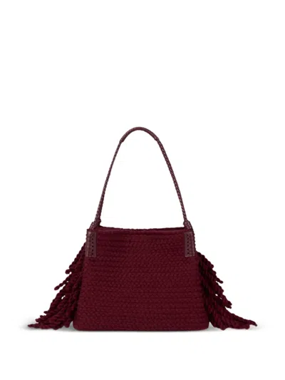 Etro Small Libra Fringed Tote Bag