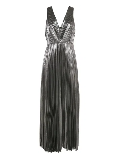 Pre-owned Aidan Mattox Pleated Maxi Dress