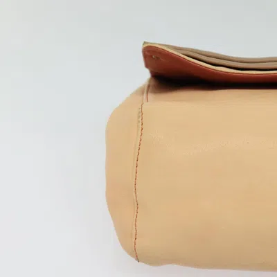 Pre-owned Chloé June Beige Leather Shoulder Bag ()
