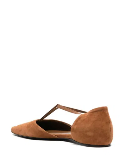 Totême Toteme The T-strap Flat Shoes