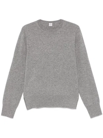 Totême Toteme Crew-neck Cashmere Knit In Gray