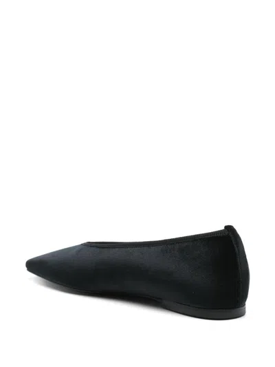 Totême Toteme Minimalist Velvet Ballerinas Shoes