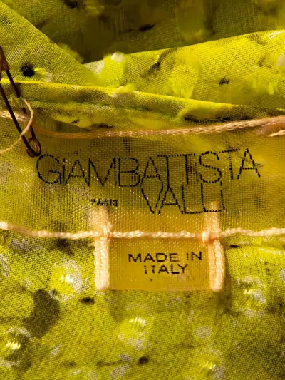 Pre-owned Giambattista Valli Silk Blouse