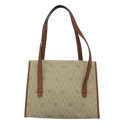Pre-owned Dior Beige Canvas Shoulder Bag ()