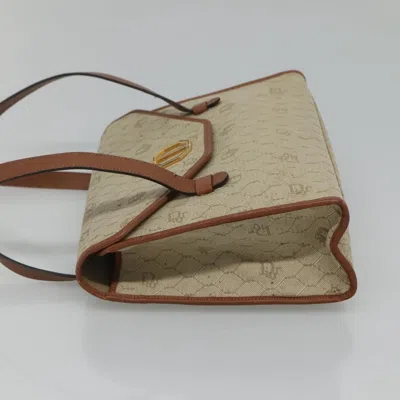 Pre-owned Dior Beige Canvas Shoulder Bag ()