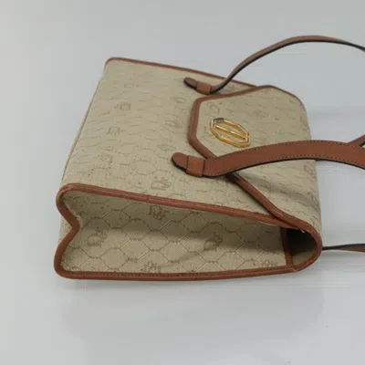 Pre-owned Dior Beige Canvas Shoulder Bag ()