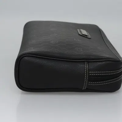Pre-owned Dior Black Canvas Clutch Bag ()