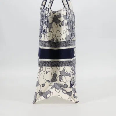 Pre-owned Dior Book Tote Navy Canvas Tote Bag ()