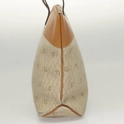 Pre-owned Dior Honeycomb Beige Canvas Tote Bag ()