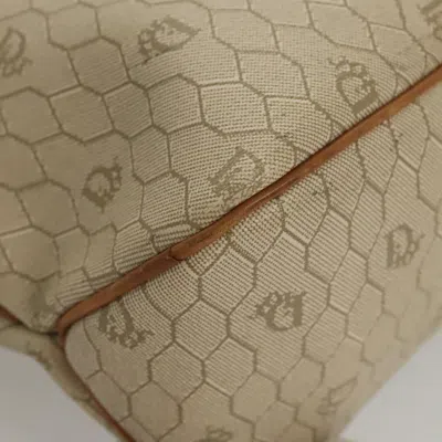 Pre-owned Dior Honeycomb Beige Canvas Tote Bag ()