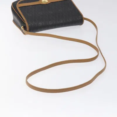 Pre-owned Dior Honeycomb Brown Canvas Shoulder Bag ()