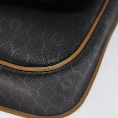 Pre-owned Dior Honeycomb Brown Canvas Shoulder Bag ()