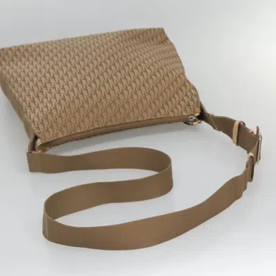 Pre-owned Dior Trotter Beige Canvas Shoulder Bag ()