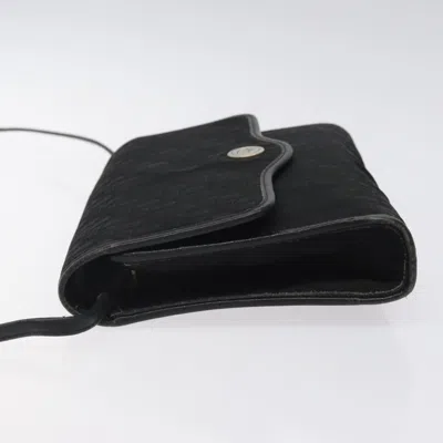 Pre-owned Dior Trotter Black Canvas Shoulder Bag ()