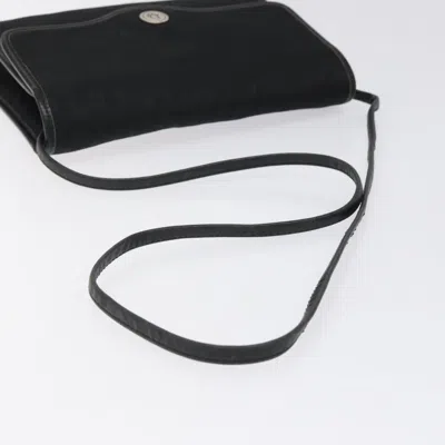Pre-owned Dior Trotter Black Canvas Shoulder Bag ()