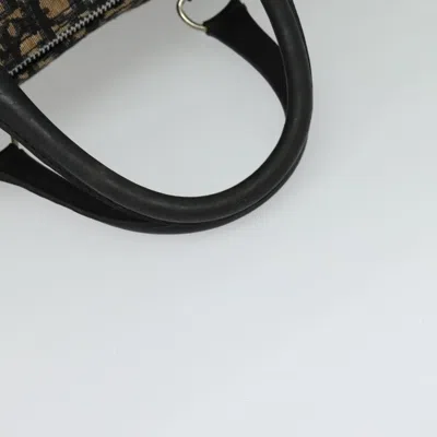 Pre-owned Dior Trotter Navy Canvas Travel Bag ()