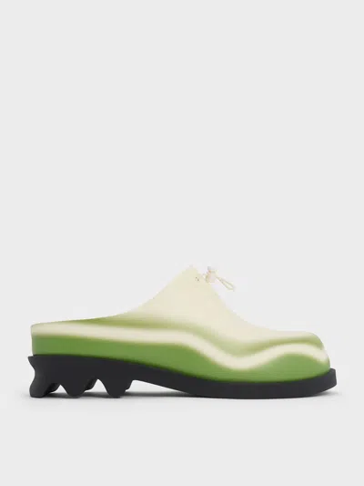Charles & Keith - Gradient Wave Slip-on Mules