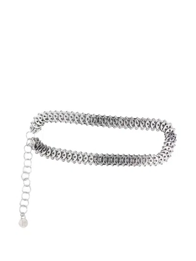 Rabanne Silver Classic Belt