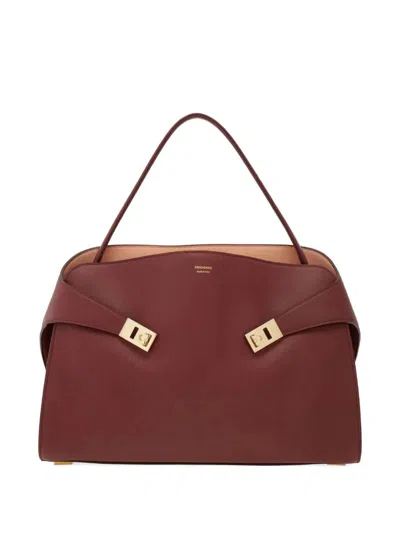 Ferragamo Medium Hug Soft Leather Shoulder Bag