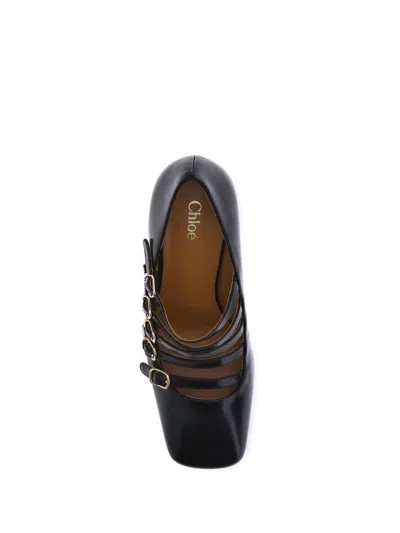 Chloé Janis 75 Multi-strap Pumps