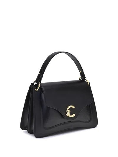 Coccinelle Medium C-me Handbag In Black