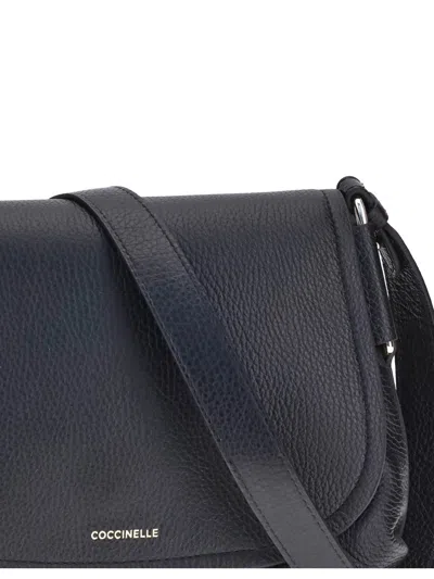 Coccinelle Flap-fastening Leather Cross-body Bag
