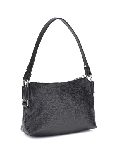 Coccinelle Rebekka Zip-fastening Top-handle Shoulder Bag In Black