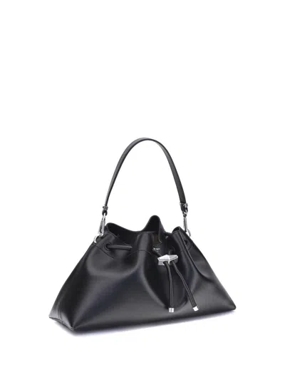 Jimmy Choo Borsa A Tracolla Bon Bon In Pelle Nera Donna
