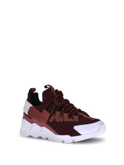 Pierre Hardy Trek Comet Sneakers In Red