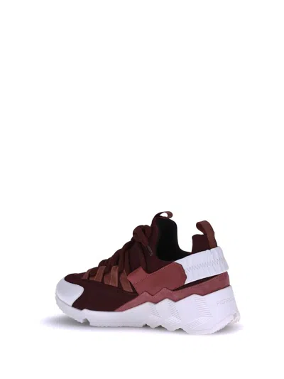 Pierre Hardy Trek Comet Sneakers In Red