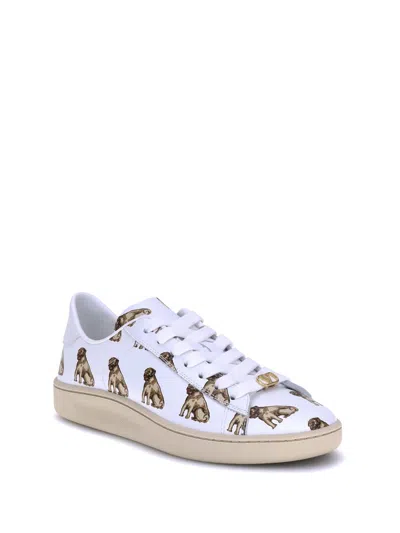 Valentino Royco Sneakers In White