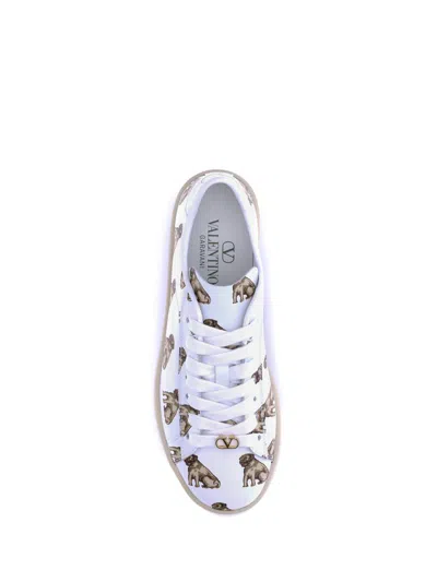Valentino Royco Sneakers In White