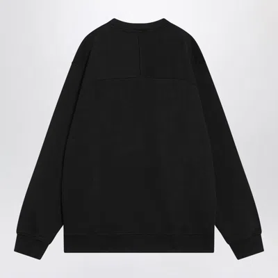 Givenchy Crew Neck Cotton Sweatshirt In Black