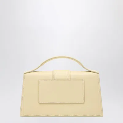 Jacquemus Le Grand Bambino Bag In Ivory Leather In White