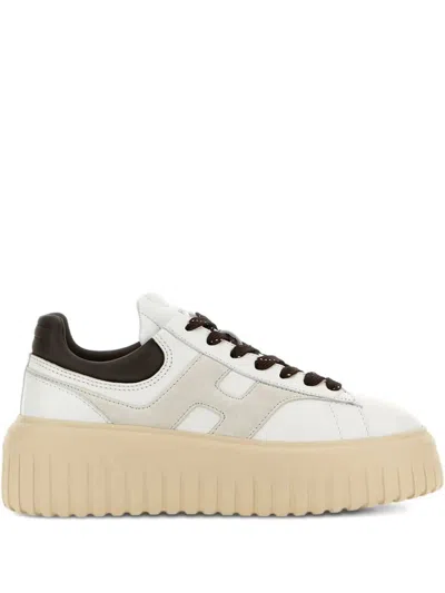 Hogan H-stripes Nappa Leather Sneakers Shoes