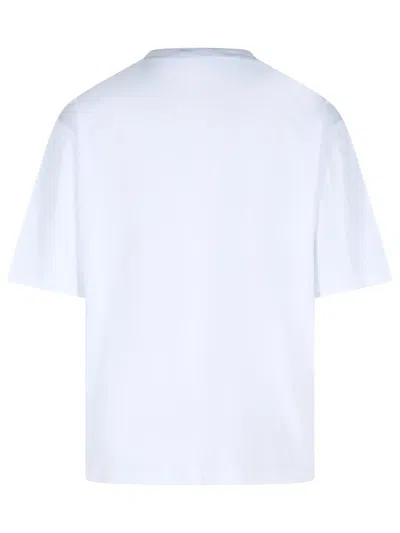 Dsquared2 Mens White Heritage 95 Text-print Cotton T-shirt Xl In White