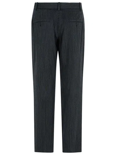 Isabel Marant 'henda' Black Virgin Wool Blend Pants In Black