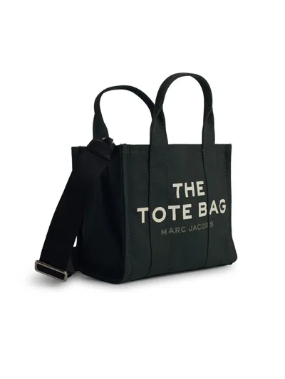 Marc Jacobs 'the Small Tote' Green Cotton Bag