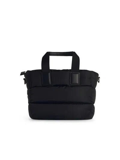 Moncler Small 'caradoc' Black Nylon Bag