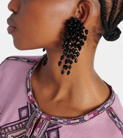 Isabel Marant Pendant Earrings In Black