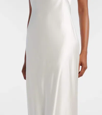Max Mara Silk Satin Gown