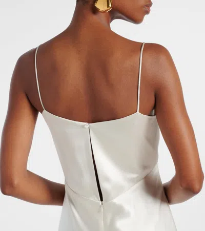 Max Mara Silk Satin Gown