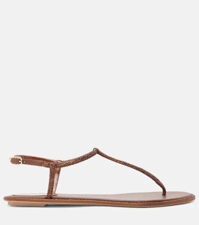 René Caovilla Rene Caovilla Women Sandal "diana" In Beige