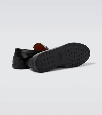 Tod's Leather Penny Loafers