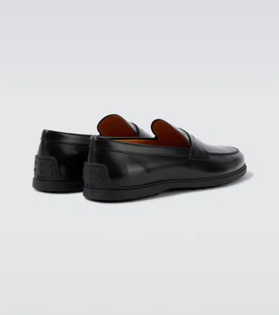 Tod's Leather Penny Loafers