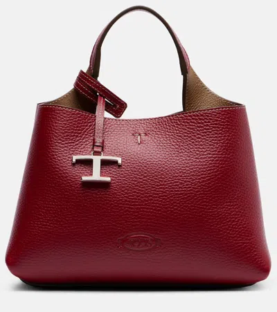 Tod's T Timeless Leather Tote Bag