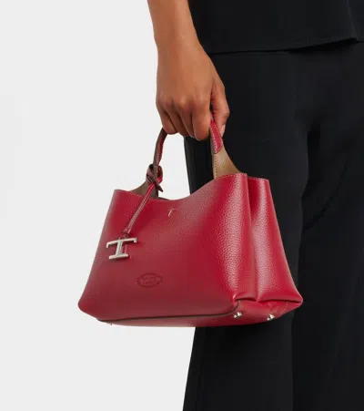 Tod's T Timeless Leather Tote Bag