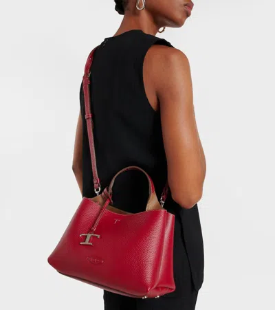 Tod's T Timeless Leather Tote Bag