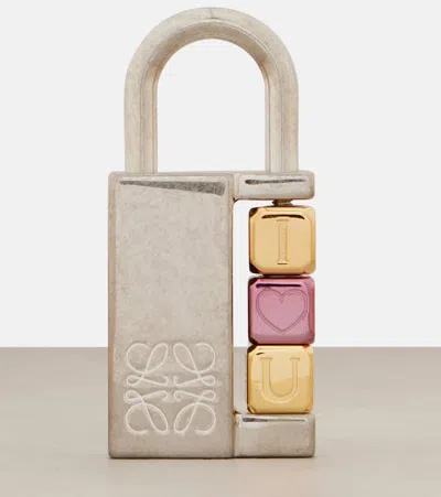 Loewe Padlock Brass Bag Charm